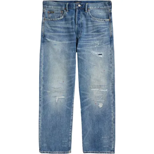 Gerades Jeans , Herren, Größe: W36 - Ralph Lauren - Modalova