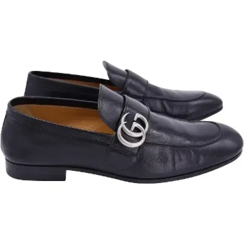 Pre-owned Leather flats , male, Sizes: 5 UK - Gucci Vintage - Modalova