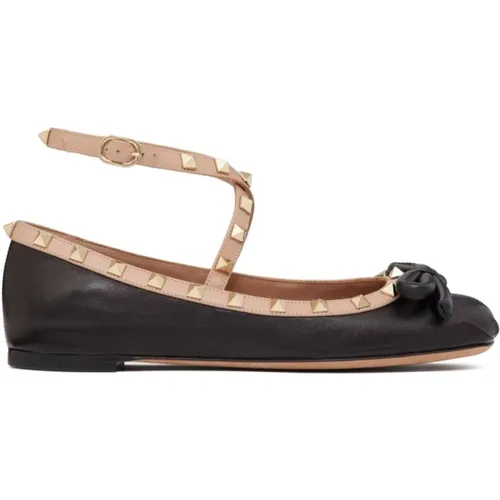 Ballerina Shoes for Women , female, Sizes: 3 1/2 UK, 4 UK, 7 UK, 4 1/2 UK, 3 UK, 5 1/2 UK, 5 UK - Valentino Garavani - Modalova