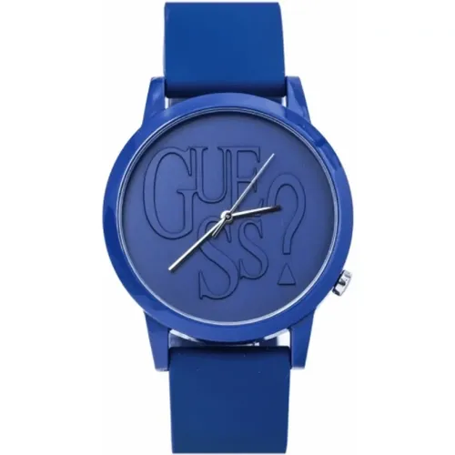 Blau Harz Quarz Unisex Uhr Guess - Guess - Modalova