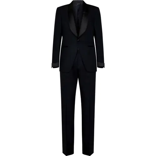 Wool Tuxedo Suit , male, Sizes: 2XL, 3XL - Tom Ford - Modalova