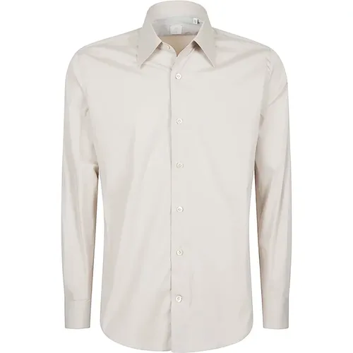 Stretch Cotton Shirt Italian Collar , male, Sizes: 2XL - Eleventy - Modalova