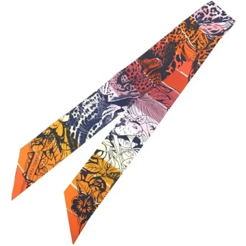 Pre-owned Silk scarves , female, Sizes: ONE SIZE - Hermès Vintage - Modalova