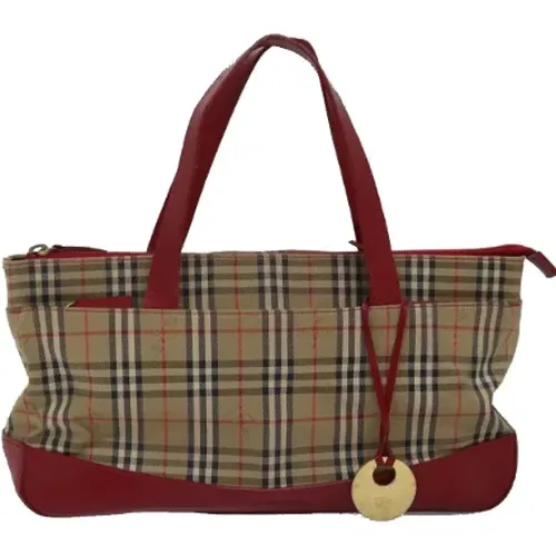 Pre-owned Canvas handbags , female, Sizes: ONE SIZE - Burberry Vintage - Modalova