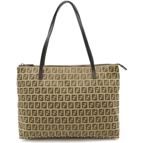 Pre-owned Canvas totes , female, Sizes: ONE SIZE - Fendi Vintage - Modalova