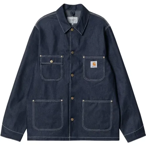 Denim Jackets , Herren, Größe: L - Carhartt WIP - Modalova