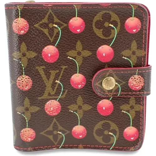 Pre-owned Canvas wallets , female, Sizes: ONE SIZE - Louis Vuitton Vintage - Modalova