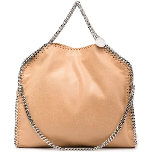 Falabella Tasche mit Gehämmerter Textur und Tierfreundlichem Leder - Stella Mccartney - Modalova