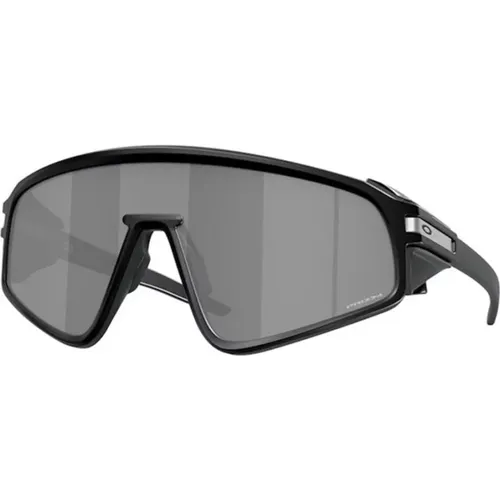 Schwarze Prizm Latch Panel Sonnenbrille - Oakley - Modalova