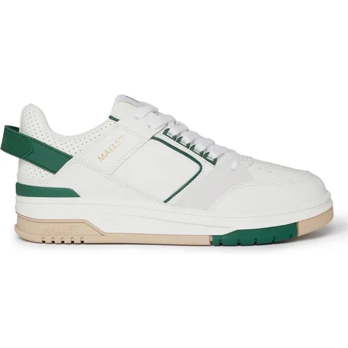 Retro Grüne Ledersneaker - Mallet London - Modalova