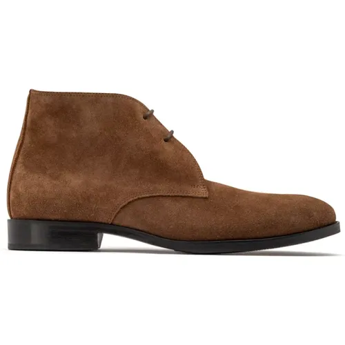 Men Shoes Ankle Boots Marrone Aw21 , male, Sizes: 9 UK - Alexander 1910 - Modalova