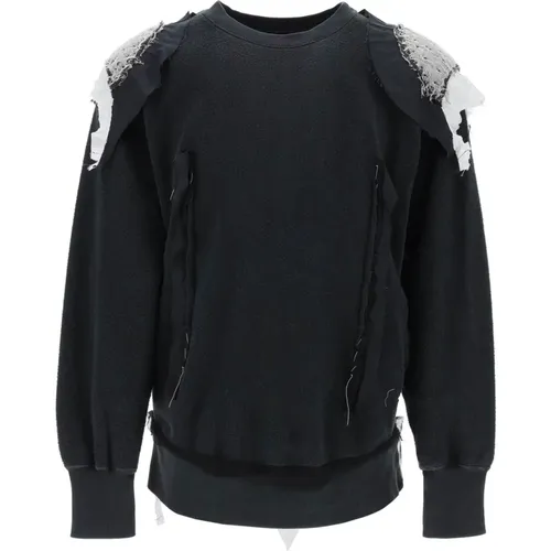 Inside-out sweatshirt , male, Sizes: M, L - Maison Margiela - Modalova