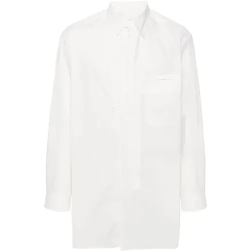 Long-Fit Poplin Shirt , male, Sizes: L - Y-3 - Modalova