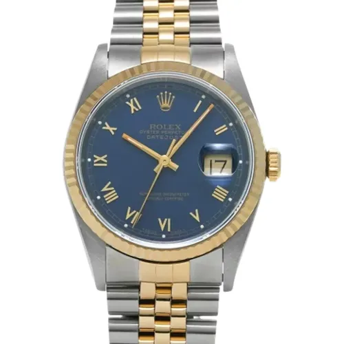 Pre-owned Yellow Gold watches , male, Sizes: ONE SIZE - Rolex Vintage - Modalova