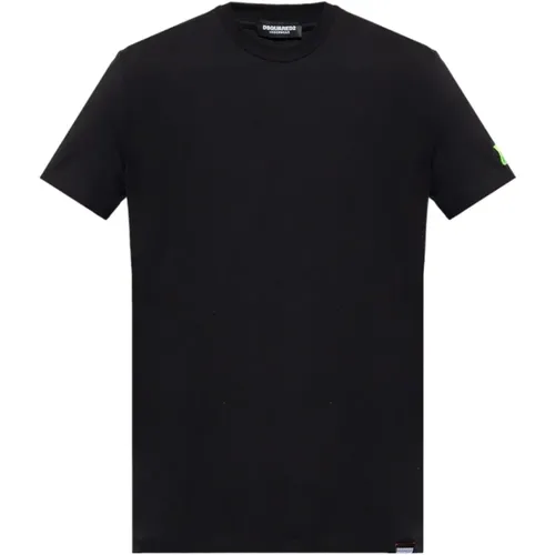 Stylisches T-Shirt für Männer , Herren, Größe: S - Dsquared2 - Modalova