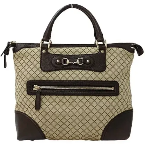 Pre-owned Canvas gucci-bags , female, Sizes: ONE SIZE - Gucci Vintage - Modalova