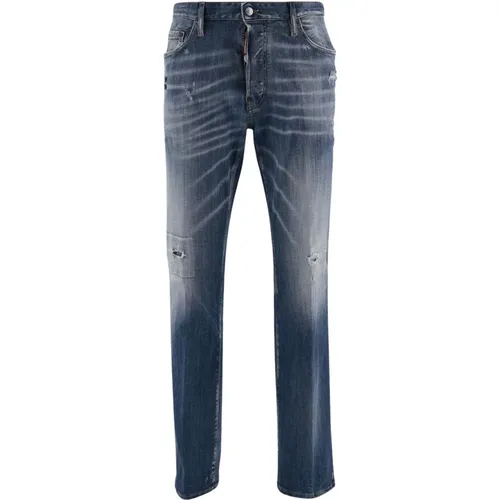 Denim Jeans mit Used-Effekt , Herren, Größe: 3XL - Dsquared2 - Modalova