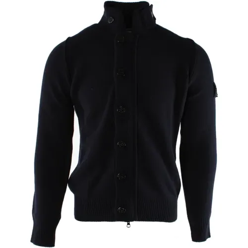 Wool Blend Sweater Vest , male, Sizes: S - Stone Island - Modalova