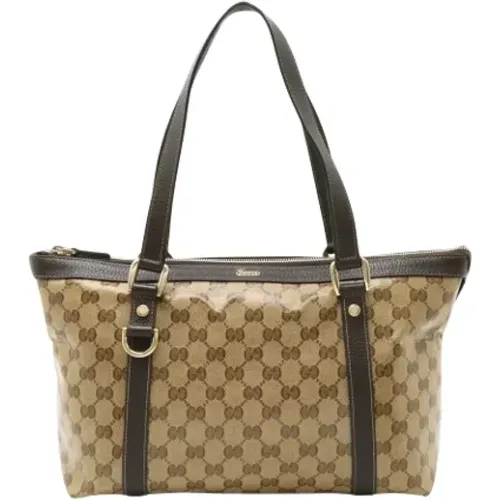 Pre-owned Canvas gucci-bags , female, Sizes: ONE SIZE - Gucci Vintage - Modalova