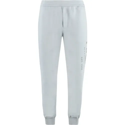 Graffiti Logo Print Sweatpants - alexander mcqueen - Modalova