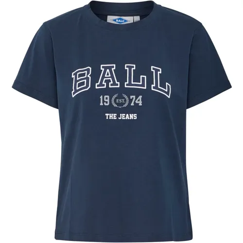 Sky Captain Tee Top , Damen, Größe: S - Ball - Modalova