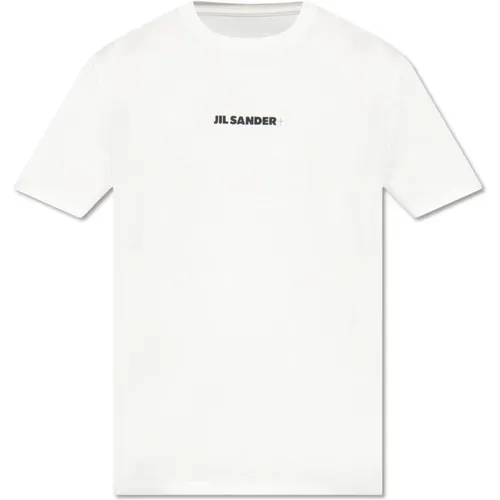 Baumwoll-T-Shirt mit Logo , Herren, Größe: M - Jil Sander - Modalova