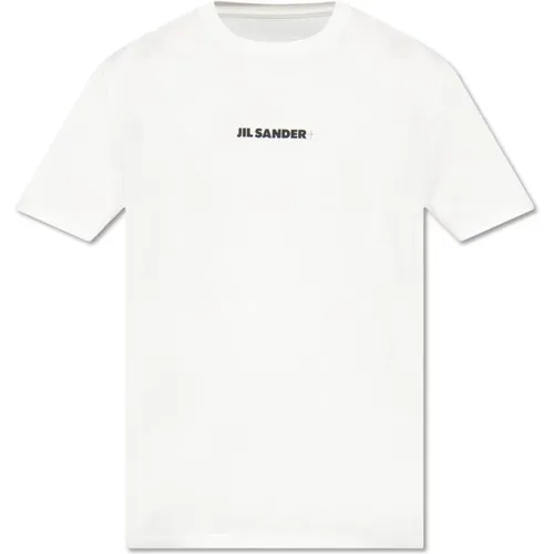 Baumwoll-T-Shirt mit Logo - Jil Sander - Modalova