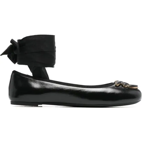 Ballerinas , female, Sizes: 3 UK, 4 UK, 5 UK - pinko - Modalova