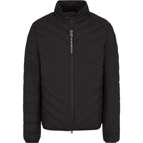 Coats for Men , male, Sizes: S, 2XL, M, L, 3XL - Emporio Armani EA7 - Modalova