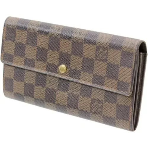 Pre-owned Leder Portemonnaies , Damen, Größe: ONE Size - Louis Vuitton Vintage - Modalova