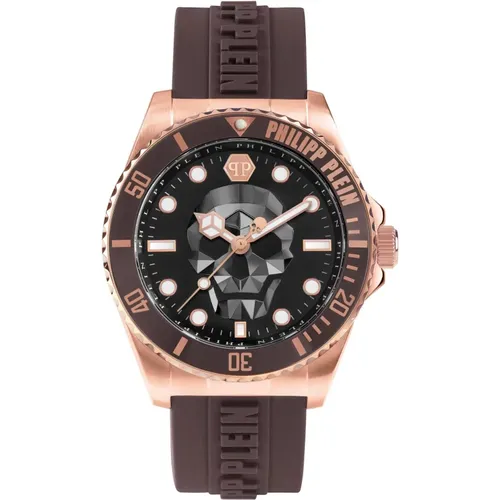 The $kull Diver Watch , male, Sizes: ONE SIZE - Philipp Plein - Modalova