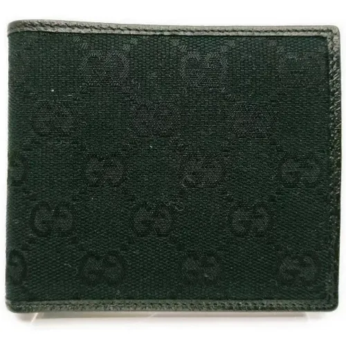 Pre-owned Canvas Wallets, Good Condition , female, Sizes: ONE SIZE - Gucci Vintage - Modalova