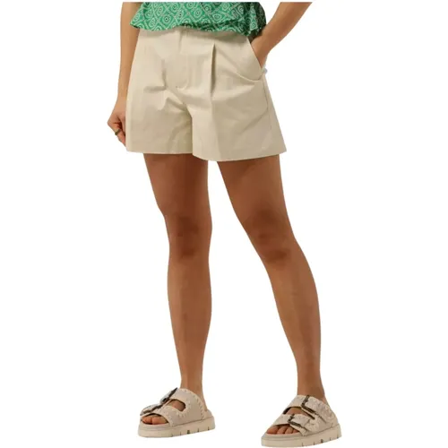 Weiße Chino Shorts für Damen , Damen, Größe: W26 - Scotch & Soda - Modalova