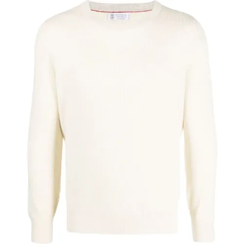Sweaters - Classic Collection , male, Sizes: L - BRUNELLO CUCINELLI - Modalova