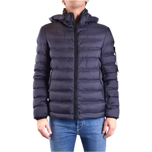 Blaue Aw22 Daunenjacke für Herren , Herren, Größe: XL - Peuterey - Modalova