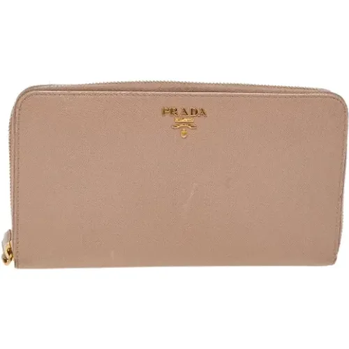 Pre-owned Leather wallets , female, Sizes: ONE SIZE - Prada Vintage - Modalova