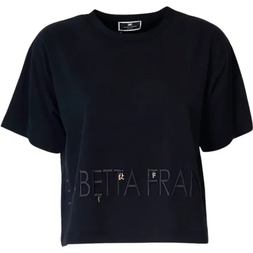 T-Shirts , Damen, Größe: XS - Elisabetta Franchi - Modalova