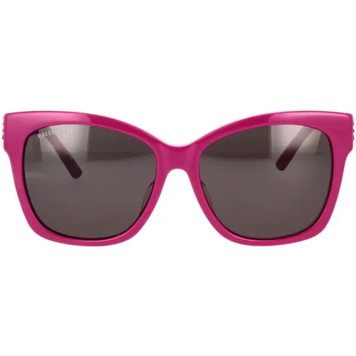 Vintage-inspired Sunglasses , female, Sizes: 57 MM - Balenciaga - Modalova
