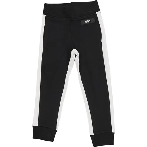 Designer Jogginghose für Kinder/Jungen mit elastischem Bund und Knöcheln - DKNY - Modalova