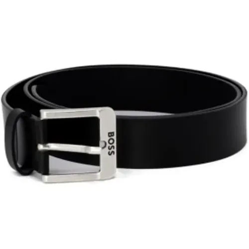 Herren Leder Gürtel Frühling/Sommer Kollektion , Herren, Größe: 105 CM - Hugo Boss - Modalova