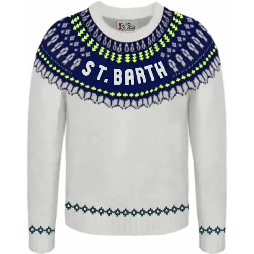 Sweaters for Men , male, Sizes: S, M - MC2 Saint Barth - Modalova