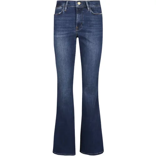 LE High Flare Jeans , female, Sizes: W30, W29 - Frame - Modalova