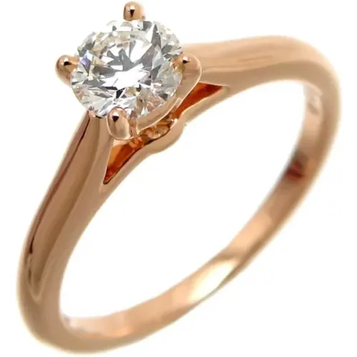 Pre-owned Rose Gold rings , female, Sizes: ONE SIZE - Cartier Vintage - Modalova