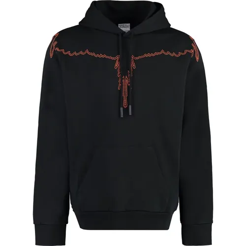 Bedruckter Kapuzenpullover - Marcelo Burlon - Modalova