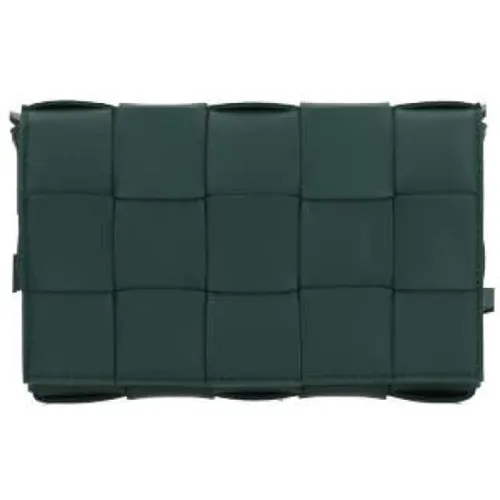 Emerald Maxi Intrecciato Shoulder Bag , female, Sizes: ONE SIZE - Bottega Veneta - Modalova
