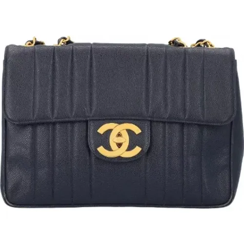 Pre-owned Leather chanel-bags , female, Sizes: ONE SIZE - Chanel Vintage - Modalova