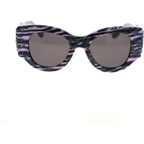 Innovative Sunglasses with Bold Acetate Frames , female, Sizes: 50 MM - Balenciaga - Modalova