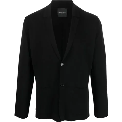 Elegant Men's Blazer , male, Sizes: 2XL, S - Roberto Collina - Modalova