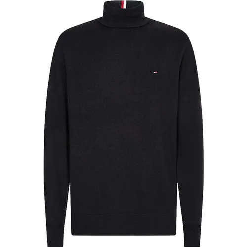 Kaschmir Rollkragenpullover , Herren, Größe: S - Tommy Hilfiger - Modalova