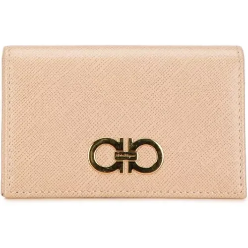 Pre-owned Leather wallets , female, Sizes: ONE SIZE - Salvatore Ferragamo Pre-owned - Modalova